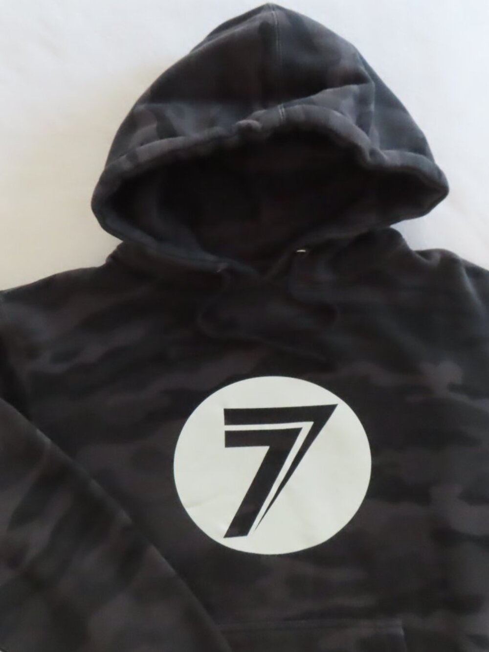 Seven Motocross long sleeve Cotton Blend pullover Hoodie sweatshirt Camo Small